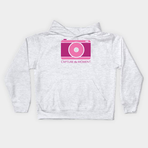 Camera - Capture the Moment 6 Kids Hoodie by centeringmychi